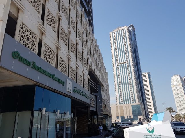 عمان للتأمين  -  برج ماجستيك - الشارقة