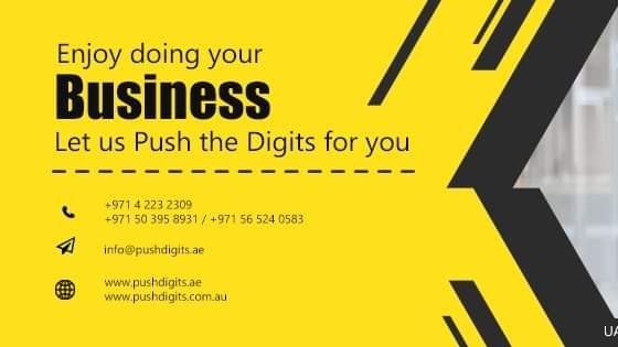 Push Digits Chartered Accountants -  - +971 50 395 8931