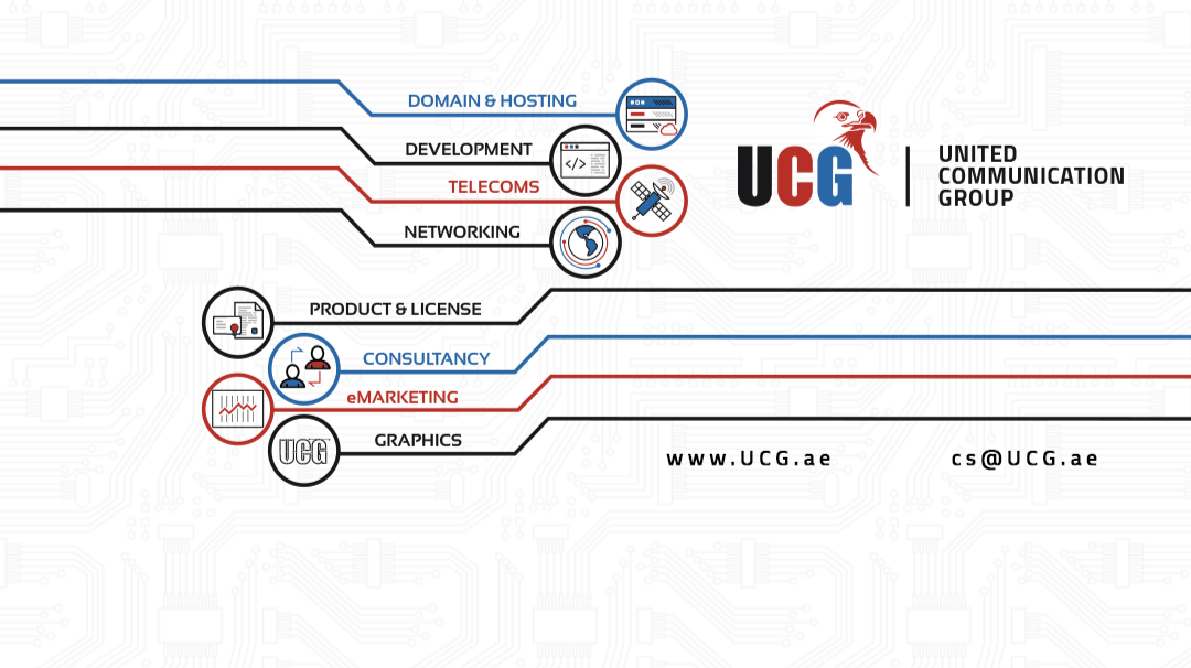 يو سي جي  -  مجموعة الاتصالات المتحدة | UCG.ae  -  أبوظبي